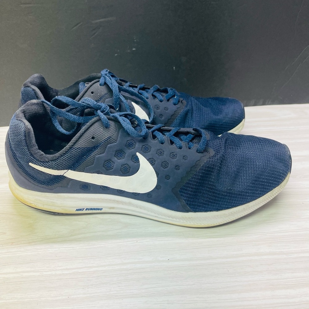 Nike Downshifter Tennis Shoe - Mens - Navy Blue - Size 12